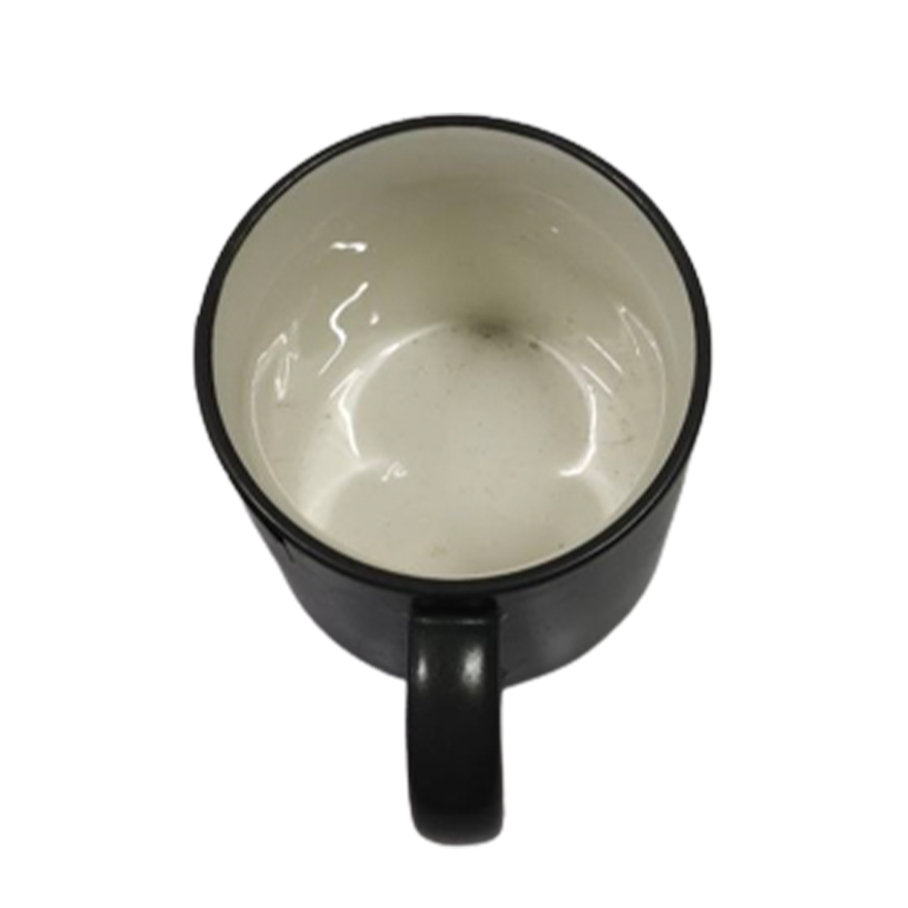 MUG PORCELAIN 12OZ (GREY) G730